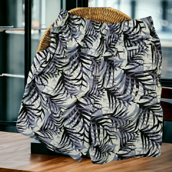 GAP Men's Board Shorts, Swim Trunks, M, EUC, Blue, 30-32" waist - Picture 2 of 5